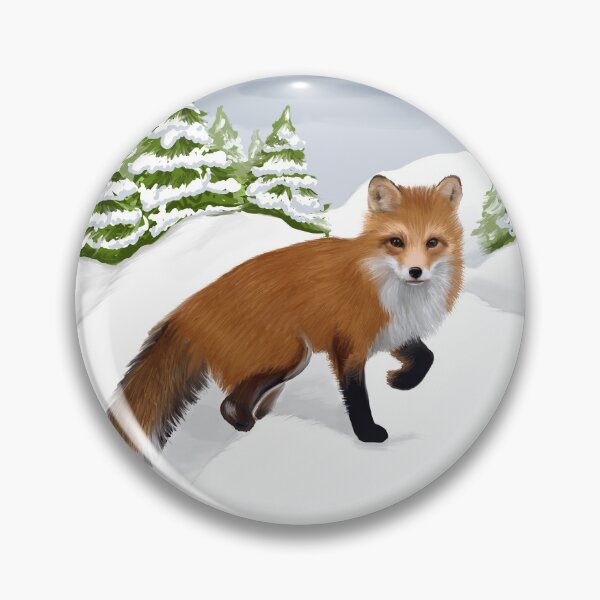 Item preview, Red Fox in the Snow designed and sold by MamaODea.