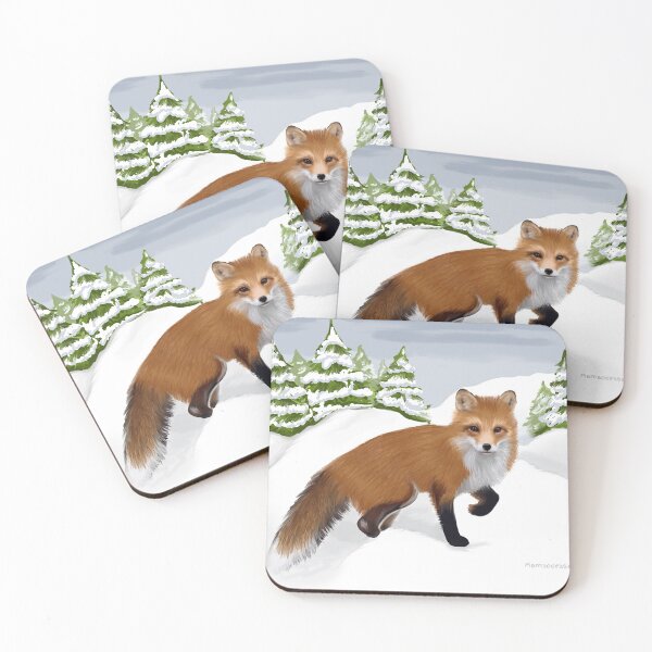 Item preview, Red Fox in the Snow designed and sold by MamaODea.