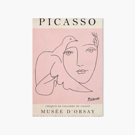 Best Selling Picasso Vintage Art Board Print