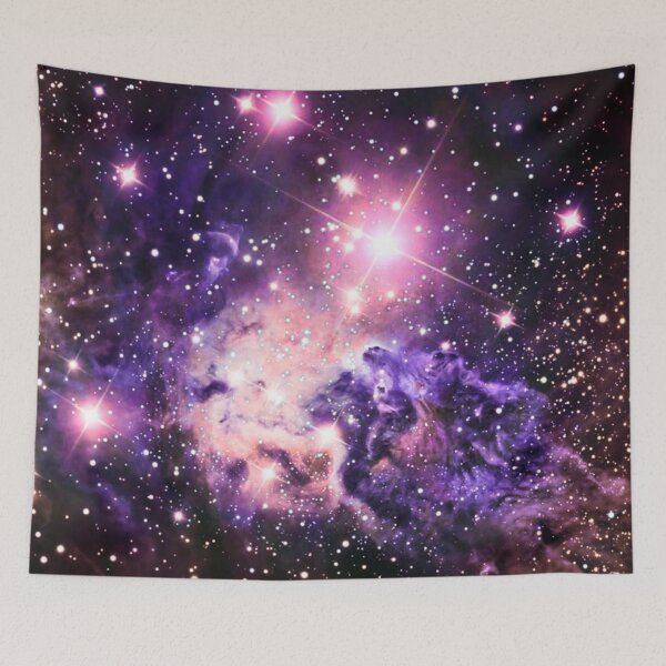 Item preview, Fox Fur Nebula Teal Pink Purple designed and sold by 2sweetsDesign.