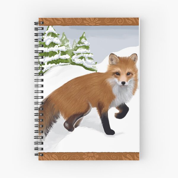 Item preview, Red Fox in Winter  designed and sold by MamaODea.