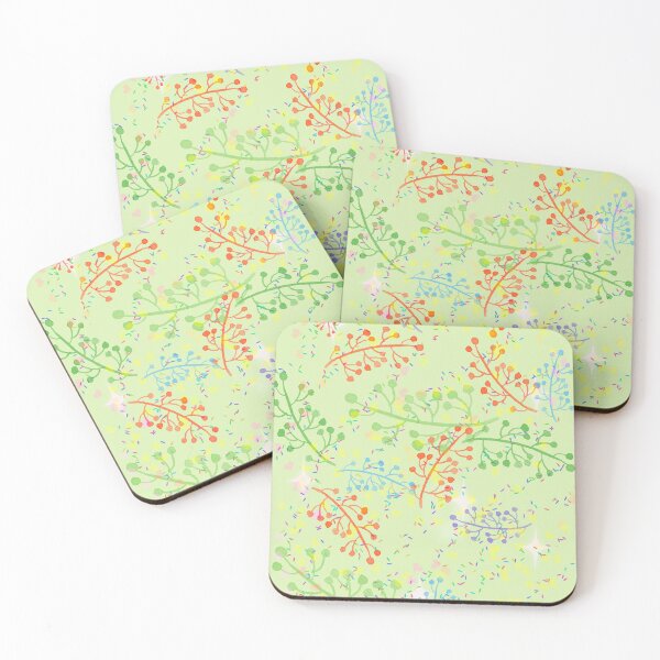 Item preview, Green floral  designed and sold by Navitaloves.