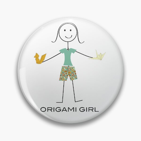 Item preview, Funny Womens Origami Design designed and sold by whyitsme.