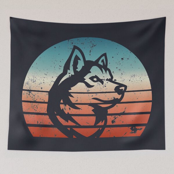 Item preview, Amantes de los perros retro husky siberiano designed and sold by The Fit.