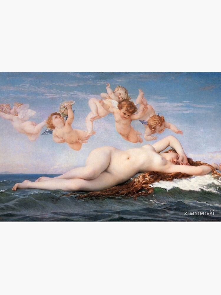 The #Birth of #Venus, Alexandre Cabanel 1875 #TheBirthofVenus #BirthofVenus by znamenski
