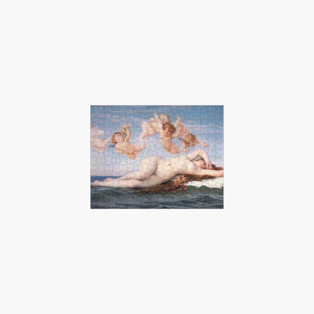 The #Birth of #Venus, Alexandre Cabanel 1875 #TheBirthofVenus #BirthofVenus Jigsaw Puzzle