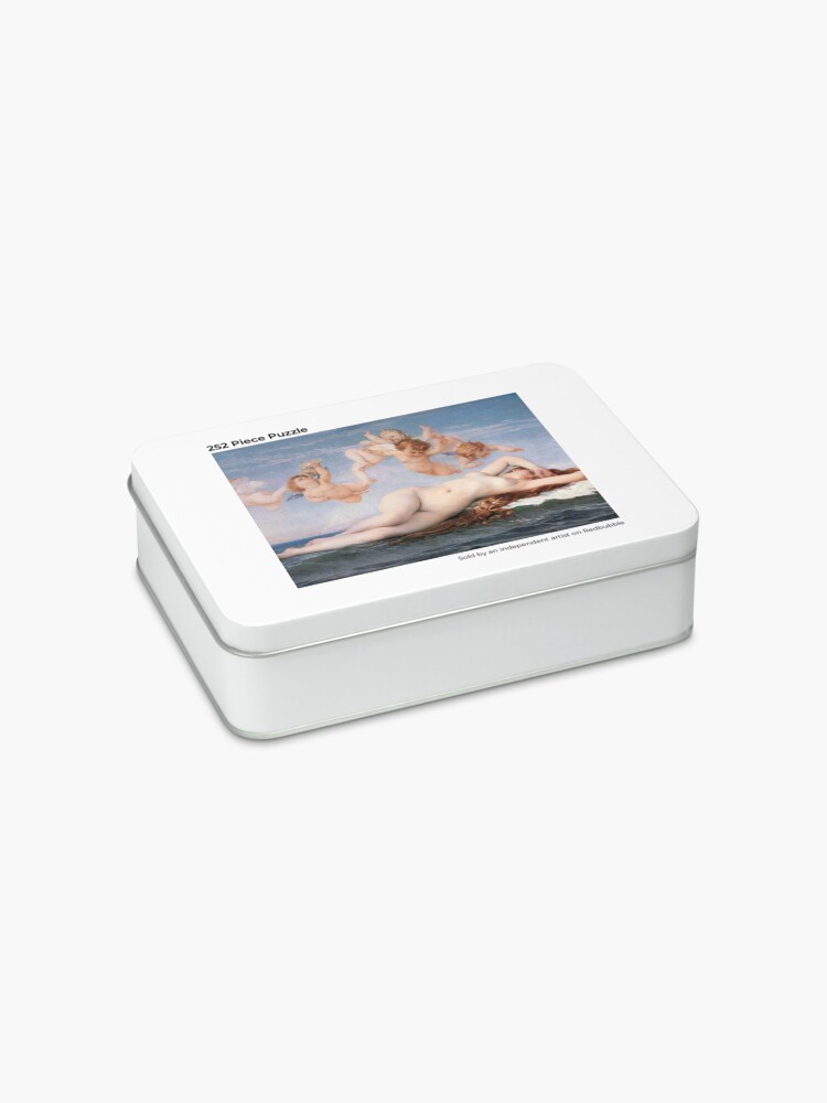 Alternate view of The #Birth of #Venus, Alexandre Cabanel 1875 #TheBirthofVenus #BirthofVenus Jigsaw Puzzle