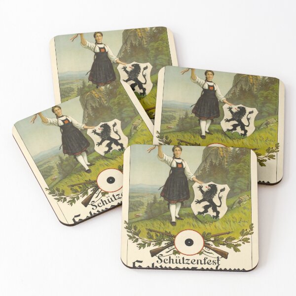Item preview, retro schutzenfest schwarzenburg designed and sold by CorasPosters.