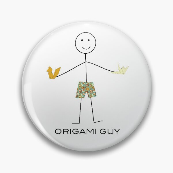 Item preview, Funny Mens Origami Design designed and sold by whyitsme.