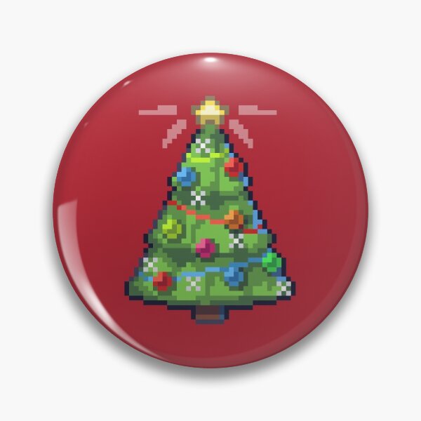 Item preview, Pixel Christmas Tree designed and sold by chipdesigns.