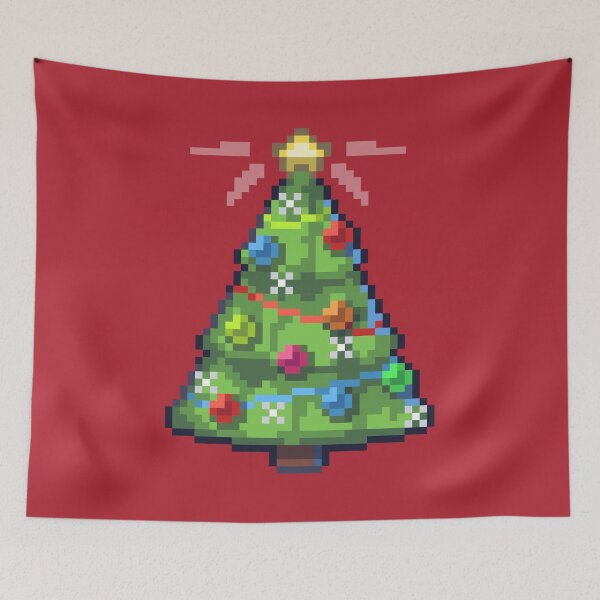 Item preview, Pixel Christmas Tree designed and sold by chipdesigns.