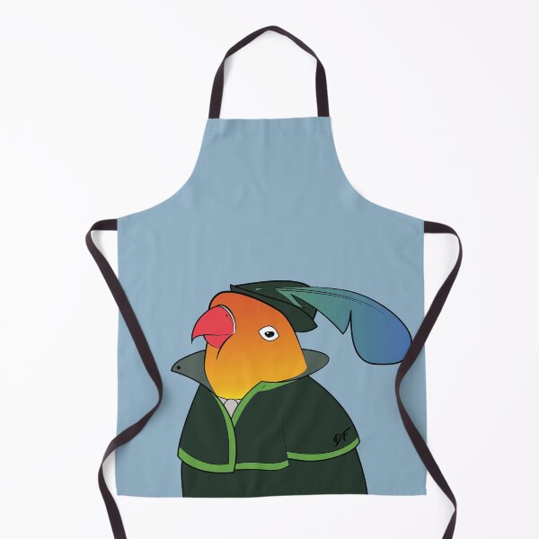 Item preview, Teal the Love Bird Bard designed and sold by Desiree Fulton.