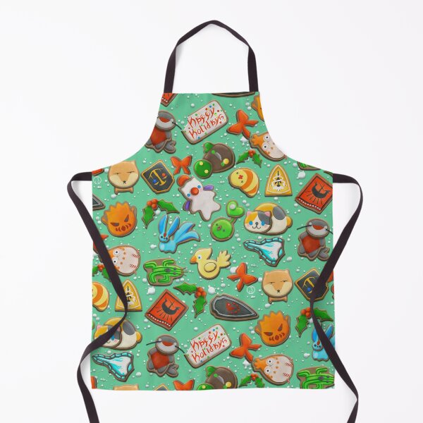 Item preview, Gingerbread Minions - Nerdy baking fun inspired with a fun gamer flare of chocobos, moogles, and FF14 minions designed and sold by SamInJapan.