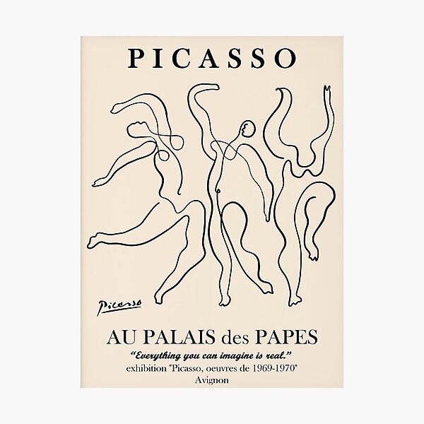 Best Selling Exhibition Picasso Photographic Print