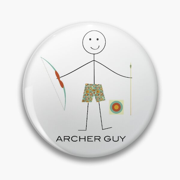 Item preview, Funny Mens Archery Design designed and sold by whyitsme.