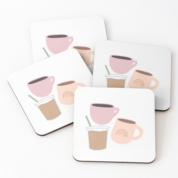 Item preview, Coffee in cups designed and sold by nutmeg-designs.