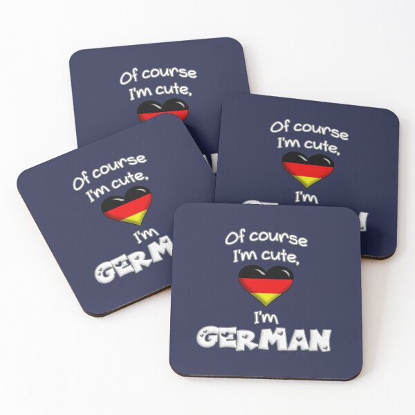 Item preview, Flag of Germany Of course I'm cute, I'm German designed and sold by obedtheartist.