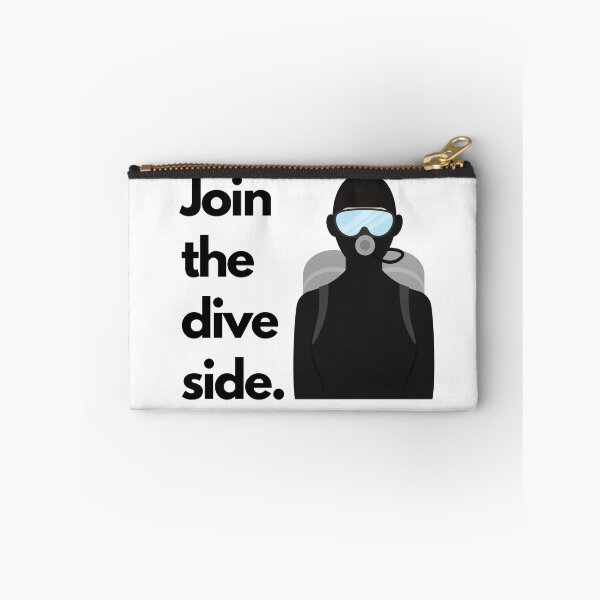 Item preview, Join the dive side -  Diver Funny Love Flag Open Ocean Aquaholic Muff Snorkeling Commercial dives Water Life Underwater Destination  designed and sold by CJCTEES.