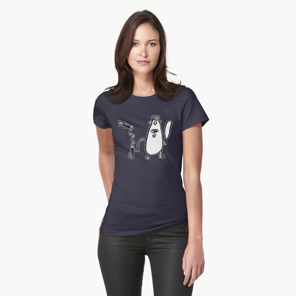 Item preview, Fitted T-Shirt designed and sold by Slugaclops.