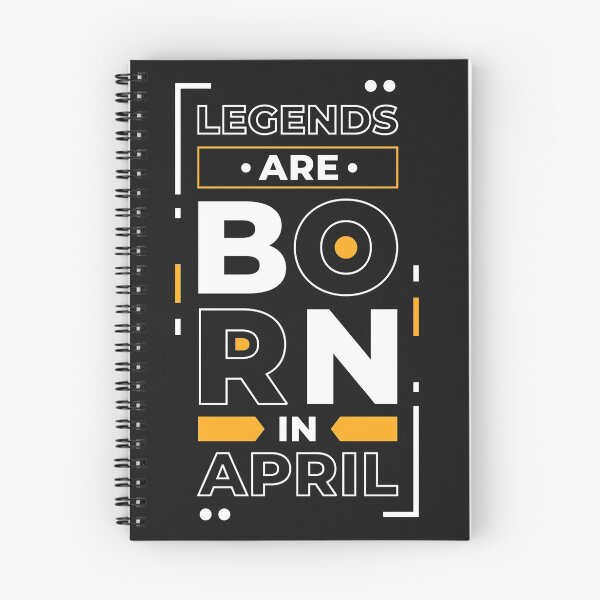 Item preview, Legends Are Born in April designed and sold by Dewirumbaina.