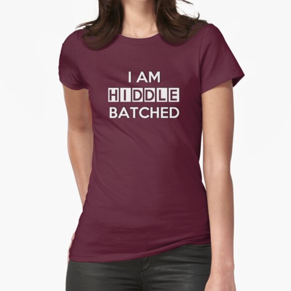 Hiddlebatched Fitted T-Shirt