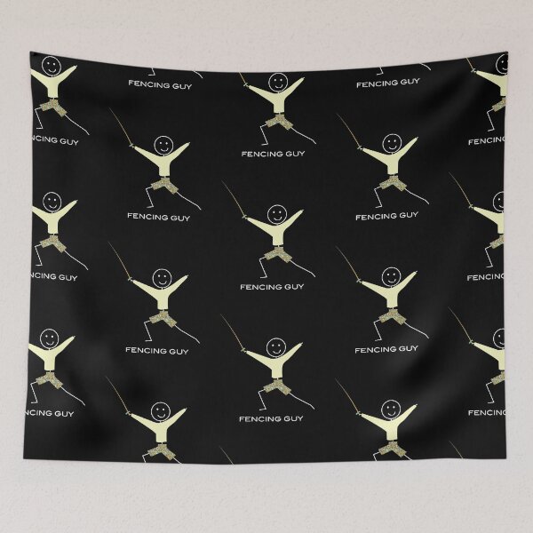 Item preview, Funny Mens Fencing Design designed and sold by whyitsme.