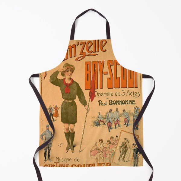 Item preview, retro mamzelle boy scout theatre de la renaissance designed and sold by CorasPosters.