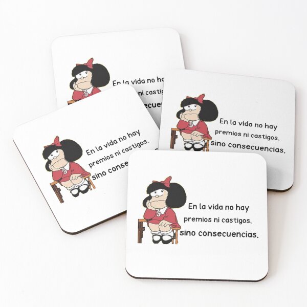 Item preview, En la vida no hay premios ni castigos, sino consecuencias designed and sold by Elena's Shop.