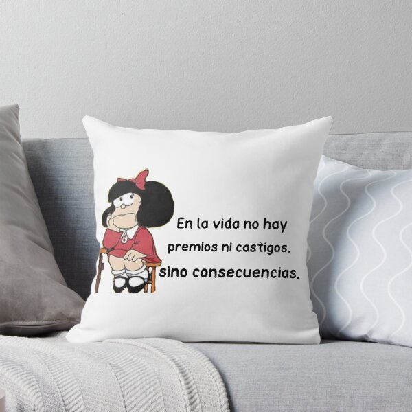 Item preview, En la vida no hay premios ni castigos, sino consecuencias designed and sold by Elena's Shop.
