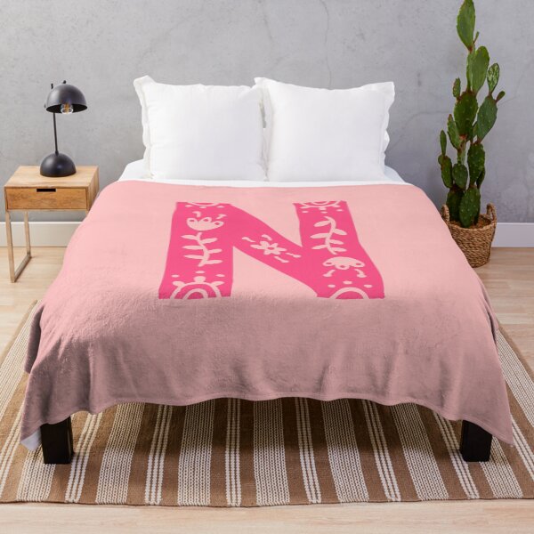 Item preview, Letter N Monogram personalized name print  designed and sold by melbournegirl.