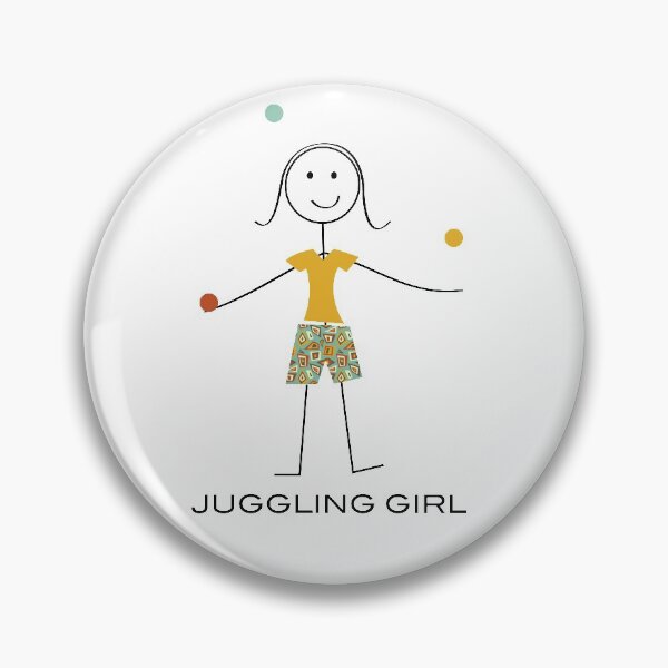 Item preview, Funny Womens Juggling Design designed and sold by whyitsme.