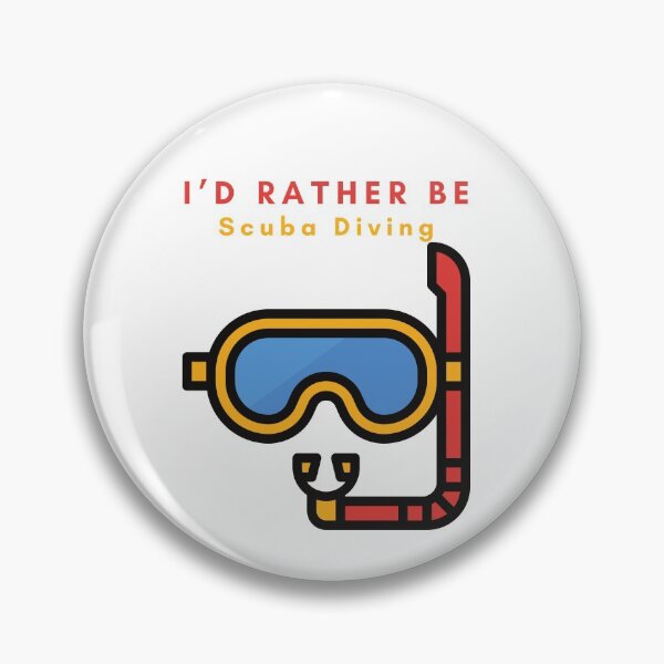 Item preview, I’d rather be scuba diving - diver snorkel humor funny water aquaholic dives life usa American  designed and sold by CJCTEES.