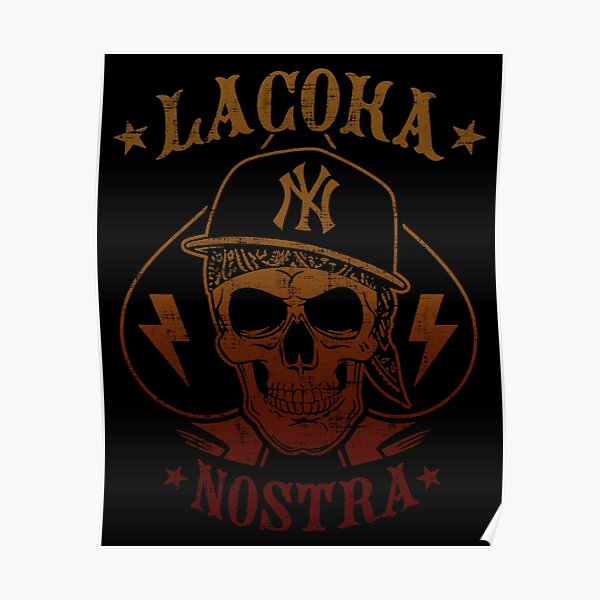 LA Skull - La Coka Nostra - Sticker