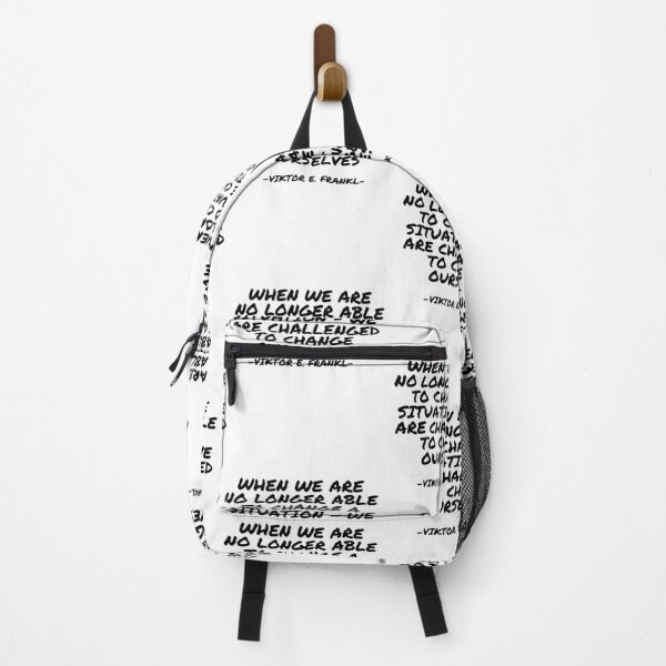Item preview, Viktor E. Frankl - When we are no longer able to change a situation - we are challenged to change ourselves designed and sold by appleofyoureye.
