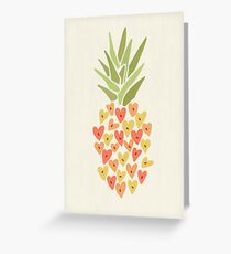 My Pineapple Valentine Greeting Card