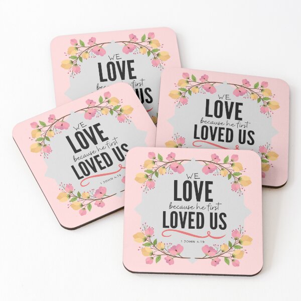 Item preview, Love - 1 John 4:19 designed and sold by fsultesart.