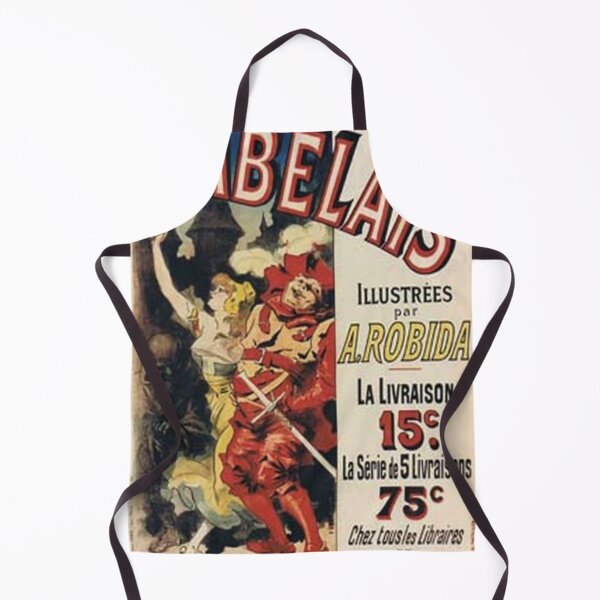 Item preview, retro les oeuvres de rabelais illustrees par a robida designed and sold by CorasPosters.