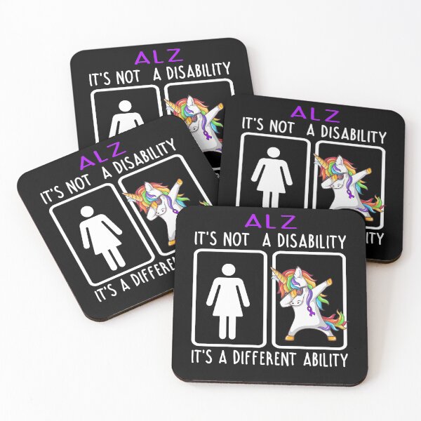 Item preview, ALZ It's not a Disability It's a different Ability designed and sold by DianabellShop.