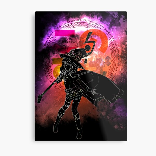 Megumin Awakening Metal Print