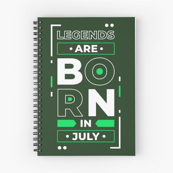 Item preview, Legends Are Born in July designed and sold by Dewirumbaina.