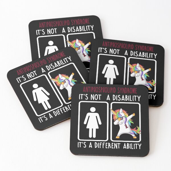 Item preview, Antiphospholipid Syndrome It's not a Disability It's a different Ability designed and sold by DianabellShop.