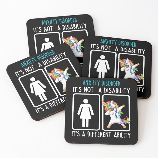 Item preview, Anxiety Disorder It's not a Disability It's a different Ability designed and sold by DianabellShop.