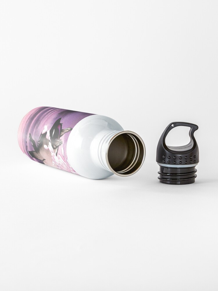 Alternate view of Rose Moon Sakura Blossom Fox Water Bottle