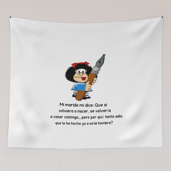 Item preview, Mi marido mi dice Mafalda Comics designed and sold by Elena's Shop.