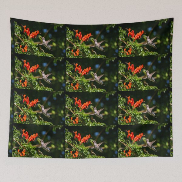 Item preview, Hummers Love Honeysuckle designed and sold by PsychoAlien.com.