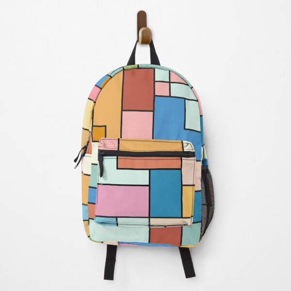 Item preview, "Block Clod", Geometric Vintage Multicolour Colour Painting designed and sold by Moyanana.