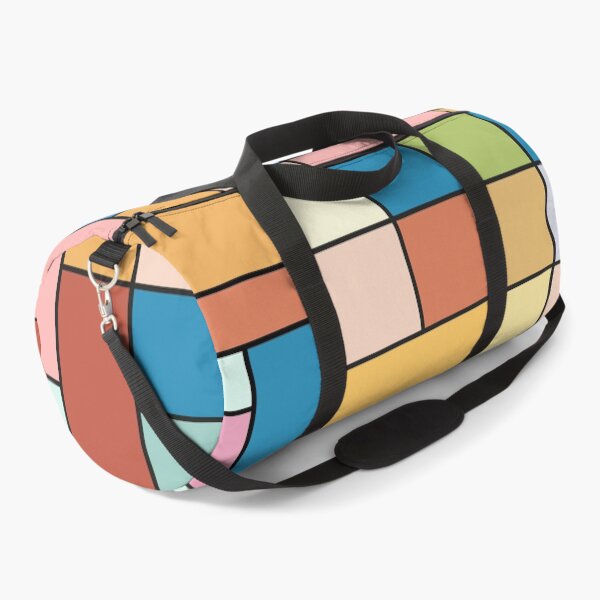 Item preview, "Block Clod", Geometric Vintage Multicolour Colour Painting designed and sold by Moyanana.