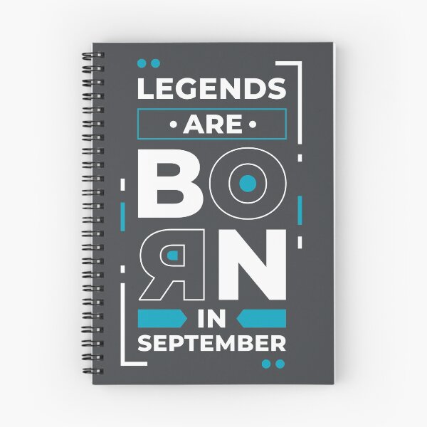 Item preview, Legends Are Born in September designed and sold by Dewirumbaina.