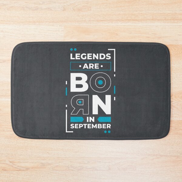 Item preview, Legends Are Born in September designed and sold by Dewirumbaina.