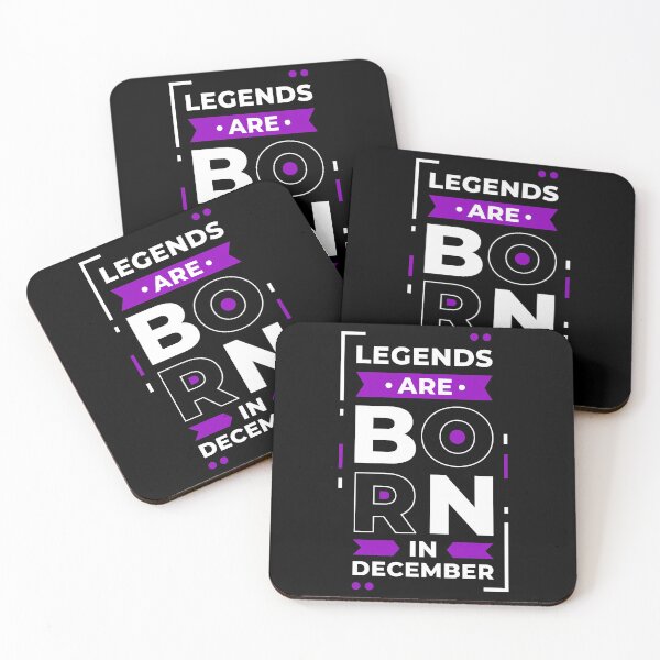 Item preview, Legends Are Born in December designed and sold by Dewirumbaina.